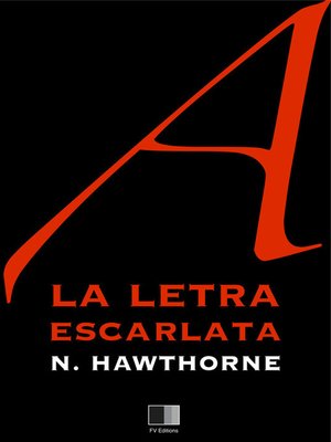 cover image of La letra escarlata